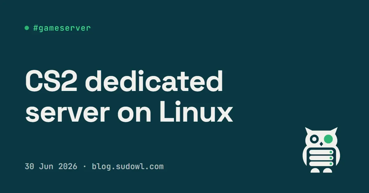 Counter-Strike 2 Dedicated Server on Linux