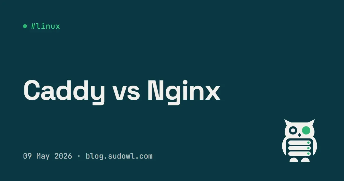 Caddy vs Nginx — When 5 Lines Beats certbot + Cron