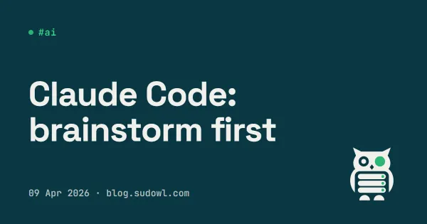 Claude Code Superpowers: How I Brainstorm Features Before Writing a Single Line