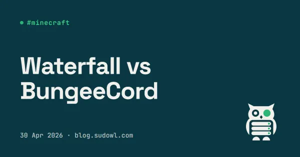 Waterfall vs BungeeCord — Which Minecraft Proxy Should You Run?